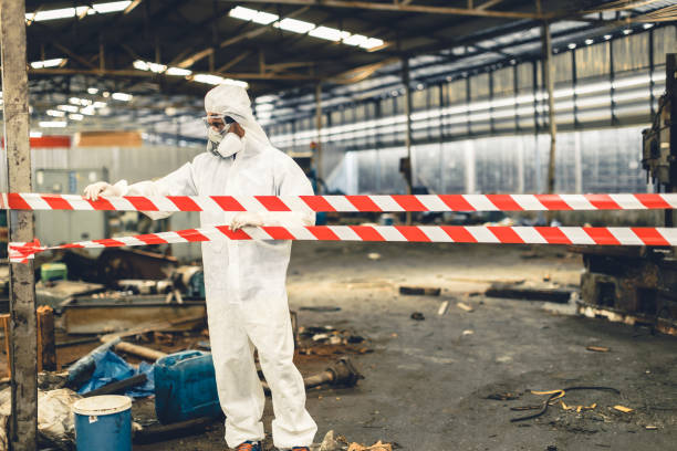 Professional Crime Scene Cleanup technician working in Miami, FL